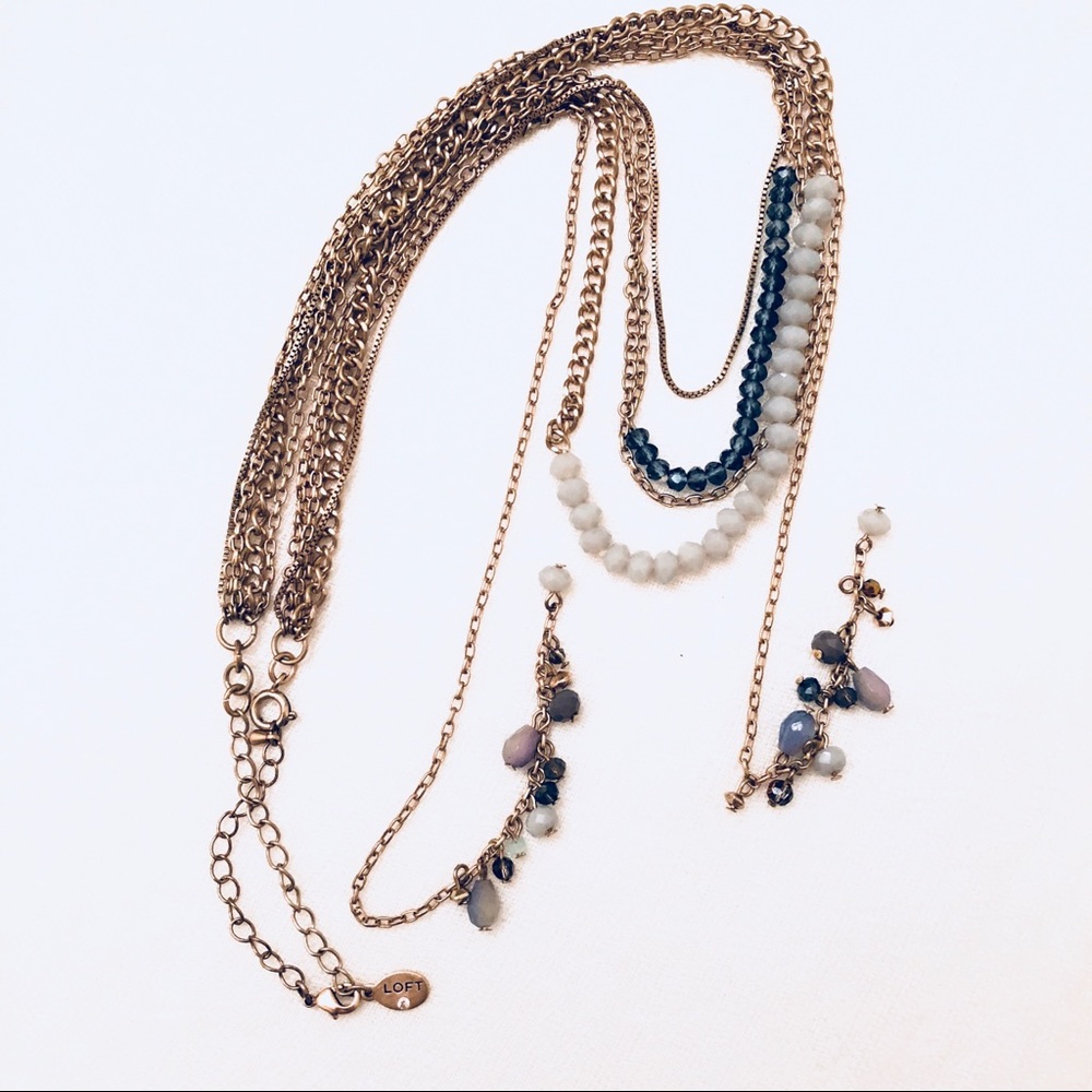 LOFT layered necklace - Picture 5 of 7